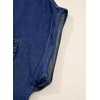 image:imageSidefeel Womens Denim Shirt Short Sleeve V Neck Button Down Jean Shirts Trendy Casual Oversized Loose Fit Summer Tops BlousesDark Blue