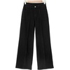 image:imageSidefeel Womens High Waisted Jeans Loose Fit Wide Leg Denim PantsBlack