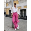 image:imageSidefeel Womens High Waisted Jeans Loose Fit Wide Leg Denim PantsRose Red