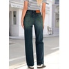 image:imageSidefeel Womens High Waisted Straight Leg Jeans Drawstring Denim PantsReal Teal