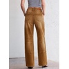 image:imageSidefeel Womens High Waisted Wide Leg Jeans Loose Stretchy Denim PantsBrown
