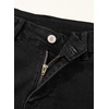 image:imageSidefeel Womens Jean Skirt High Waisted Wrap Denim SkortBlack