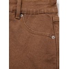 image:imageSidefeel Womens Jean Skirt High Waisted Wrap Denim SkortBrown