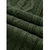image:imageSidefeel Womens Patchwork Pullover Chunky SweatersGreen