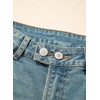 image:imageSidefeel Womens Wide Leg Jeans High Waisted Stretchy Baggy Denim PantsLight Retro Blue