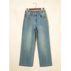image:imageSidefeel Womens Wide Leg Jeans High Waisted Stretchy Baggy Denim PantsLight Retro Blue