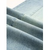 image:imageSidefeel Womens Wide Leg Jeans High Waisted Stretchy Baggy Denim PantsLight Retro Blue