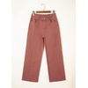 image:imageSidefeel Womens Wide Leg Jeans High Waisted Stretchy Baggy Denim PantsMineral Red