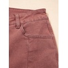 image:imageSidefeel Womens Wide Leg Jeans High Waisted Stretchy Baggy Denim PantsMineral Red