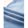 image:imageSidefeel Womens Wide Leg Jeans High Waisted Stretchy Baggy Denim PantsSky Blue