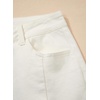 image:imageSidefeel Womens Wide Leg Jeans High Waisted Stretchy Baggy Denim PantsWhite
