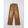 image:imageSidefeel Womens Wide Leg Jeans High Waisted Stretchy Loose Denim PantsBrown