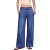 image:imageSidefeel Womens Wide Leg Jeans High Waisted Stretchy Loose Denim PantsBlue