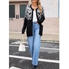 image:imageSidefeel Cardigan for Women Fall Button Down Knit SweaterBlack