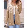 image:imageSidefeel Cardigan for Women Fall Button Down Knit SweaterSmoke Gray