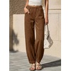 image:imageSidefeel High Waisted Barrel Jeans for Women TrendyBrown