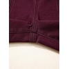 image:imageSidefeel High Waisted Barrel Jeans for Women TrendyBurgundy
