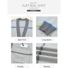 image:imageSidefeel Open Front Striped Cardigan Sweaters for WomenGray