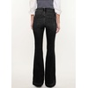 image:imageSidefeel Womens Flare Jeans High Waisted Boot Cut Wide Leg Denim PantsBlack