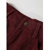 image:imageSidefeel Womens Wide Leg Corduroy Pants High Waisted Baggy TrousersRacing Red