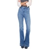 image:imageSidefeel Womens Flare Jeans High Waisted Boot Cut Wide Leg Denim PantsLight Blue