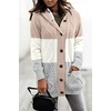 image:imageSidefeel Womens Cable Knit Fleece Lined Hood Cardigan SweatersHooded 21 Brown
