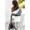 image:imageSidefeel Womens Cable Knit Fleece Lined Hood Cardigan SweatersHooded 22 Gray