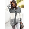 image:imageSidefeel Womens Cable Knit Fleece Lined Hood Cardigan SweatersHooded 22 Gray
