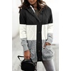 image:imageSidefeel Womens Cable Knit Fleece Lined Hood Cardigan SweatersHooded Deep 21 Black