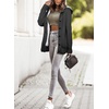 image:imageSidefeel Womens Cardigan Sweaters Hooded Fleece Lined CardigansDark Grey