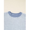 image:imageSidefeel Womens Long Sleeve Pullover Sweaters Jumper TopsAshleigh Blue