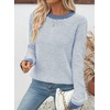 image:imageSidefeel Womens Long Sleeve Pullover Sweaters Jumper TopsAshleigh Blue