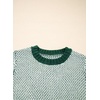 image:imageSidefeel Womens Long Sleeve Pullover Sweaters Jumper TopsBlackish Green