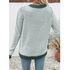 image:imageSidefeel Womens Long Sleeve Pullover Sweaters Jumper TopsBlackish Green