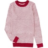 image:imageSidefeel Womens Long Sleeve Pullover Sweaters Jumper TopsRed Dahlia