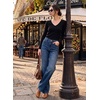 image:imageSidefeel Womens Rhinestone Jeans Sparkly Denim PantsBluing