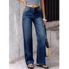 image:imageSidefeel Womens Rhinestone Jeans Sparkly Denim PantsBluing