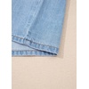 image:imageSidefeel Womens Ruffle Button Down Denim ShirtsIceland Blue