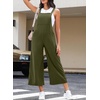 image:imageSidefeel Overalls for Women Casual Dressy Corduroy JumpsuitsGreen