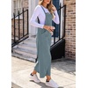 image:imageSidefeel Overalls for Women Casual Dressy Corduroy JumpsuitsMist Blue