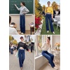 image:imageSidefeel Womens High Waisted Straight Leg Stretch JeansBluing