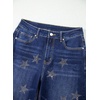 image:imageSidefeel Womens Jeans High Waisted Rhinestone Star Y2K PantsDark Blue