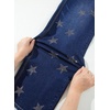 image:imageSidefeel Womens Jeans High Waisted Rhinestone Star Y2K PantsDark Blue