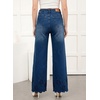 image:imageSidefeel Womens Straight Leg Floral Embroidered JeansBluing
