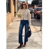 image:imageSidefeel Womens Straight Leg Floral Embroidered JeansBluing