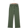 image:imageSidefeel Womens Wide Leg Jeans High Waisted Straight Denim PantsGreen