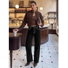 image:imageSidefeel Womens Wide Leg Jeans High Waisted Stretchy Jeans Denim PantsBlack