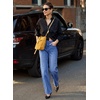 image:imageSidefeel Womens Wide Leg Jeans High Waisted Stretchy Jeans Denim PantsBlue