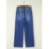 image:imageSidefeel Womens Wide Leg Jeans High Waisted Stretchy Jeans Denim PantsDark Blue