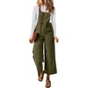 image:imageSidefeel Overalls for Women Casual Dressy Corduroy JumpsuitsGreen